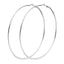 Stainless Steel Nickel Free Earrings Hoop Earrings YIWU DANZE Fashion Jewelry 4 E0855-2 Silver 