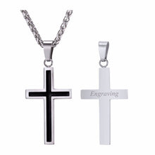Stainless Steel Personalized Cross Necklace Pendant Necklaces Starlord Official Store