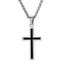 Stainless Steel Personalized Cross Necklace Pendant Necklaces Starlord Official Store Stainless Steel 