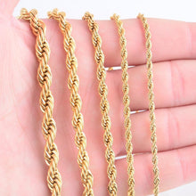Stainless Steel Rope Chain Necklace Chain Necklaces PAYOT LANEY Official Store