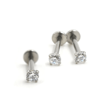 Stainless Steel Round Bar Ear Lip Piercing Jewelry Body Jewelry Alisouy Official Store 2mm Diameter Silver