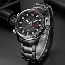 Stainless Waterproof Military Sports Watch Quartz Watches 77 Watch Store 