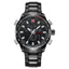 Stainless Waterproof Military Sports Watch Quartz Watches 77 Watch Store black white 