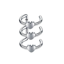 Steel Earrings Fake Piercing Body Jewelry Body Jewelry SWANJO Jewelry Store Style 2 Silver 