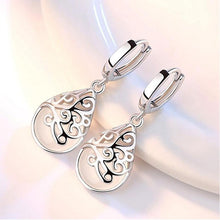 Sterling Silver Opal Tears Earrings Drop Earrings anenjery Official Store