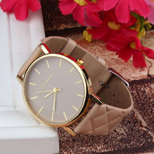 Susenstone Leather Quartz Analog Wristwatch Women's Watches YAZOLE Store 