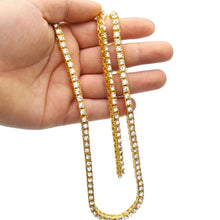 Tennis Chains Iced Out Necklace Chain Necklaces JIE HIPHOP COLLECT Store