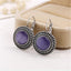 Tibetan Big Drop Earrings Drop Earrings ZOSHI Official Store 