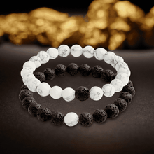 Tiger Eye and Natural Lava Stone Strand Bracelet For Unisex Use Strand Bracelets Princess jewelrys Store