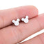 Tiny Mickey Stud Earrings For Women With Metal Pin Push Back Stud Earrings Hfarich Official Store 