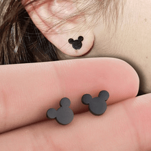 Tiny Mickey Stud Earrings For Women With Metal Pin Push Back Stud Earrings Hfarich Official Store
