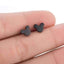 Tiny Mickey Stud Earrings For Women With Metal Pin Push Back Stud Earrings Hfarich Official Store Black Gun Plated 