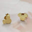 Tiny Mickey Stud Earrings For Women With Metal Pin Push Back Stud Earrings Hfarich Official Store Gold-color 