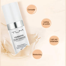 TLM Liquid Oil Control Color Adjusting Foundation Cream Face Foundation Exquisite Girl Makeup Store 