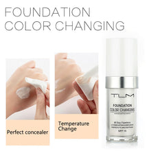 TLM Liquid Oil Control Color Adjusting Foundation Cream Face Foundation Exquisite Girl Makeup Store