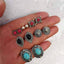 Various Design Bead Stone Push Back Stud Earrings For Women Stud Earrings Fine Too Store EJTS114 