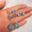 Various Design Bead Stone Push Back Stud Earrings For Women Stud Earrings Fine Too Store FTS235 