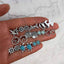 Various Design Bead Stone Push Back Stud Earrings For Women Stud Earrings Fine Too Store FTS895 