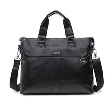 Versatile High Quality Oxford Leather Crossbody Bag for Men Crossbody Bags VORMOR Official Store Black 