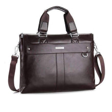 Versatile High Quality Oxford Leather Crossbody Bag for Men Crossbody Bags VORMOR Official Store Brown 