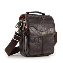 Vintage Genuine Leather Shoulder Crossbody Bag for Men Crossbody Bags GuangZhou CoolCow Leather Industry CO.,LTD