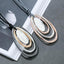 Vintage Geometric Necklace Pendant Necklaces Coostuff Official Store 