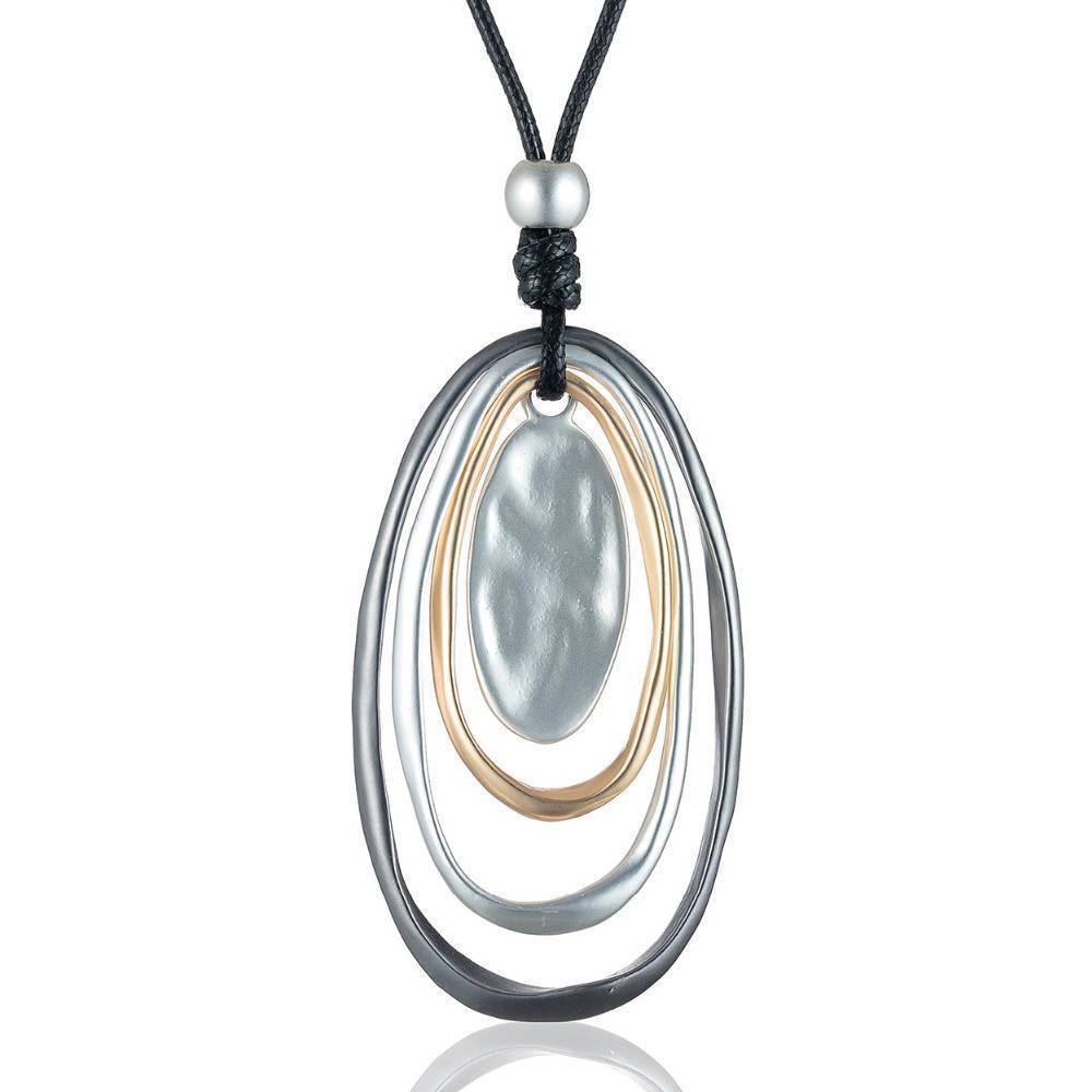 Vintage Geometric Necklace Pendant Necklaces Coostuff Official Store 