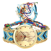 Vintage Handmade Women Friendship Dreamcatcher Watch Women's Watches Qstar Watch Store