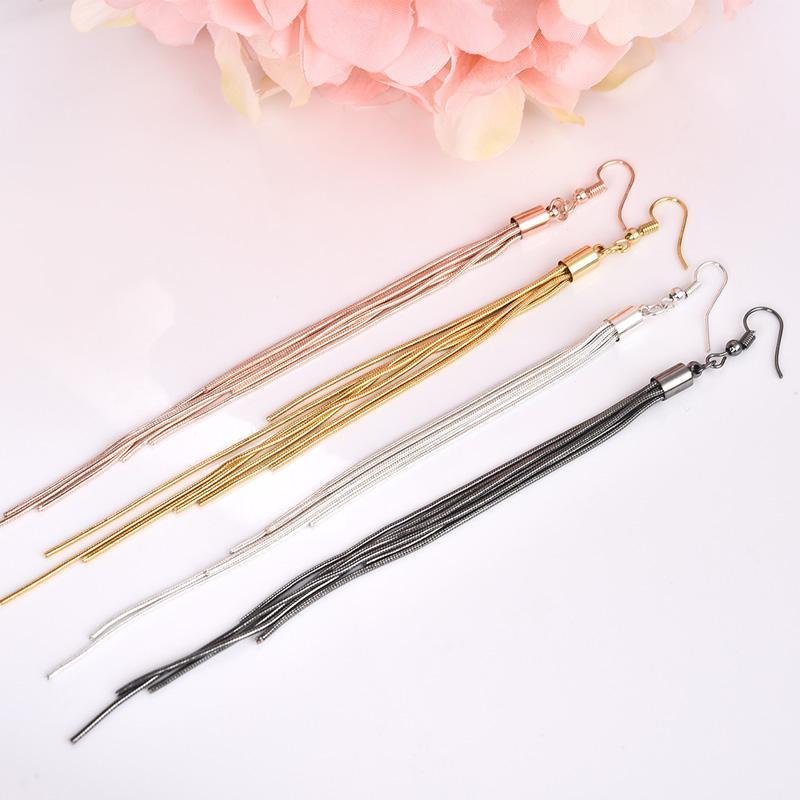 Vintage Long Tassel Earrings Drop Earrings I Handmade 