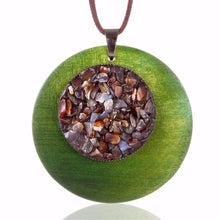 Vintage Wooden Plant Necklaces Pendant Necklaces Coostuff Official Store 