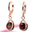 Water Drop CZ Crystal Earrings Drop Earrings GUVIVI Official Store Red 