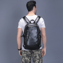Waterproof Leather Laptop Backpack for Men Backpacks VORMOR Official Store