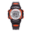 Waterproof LED Sports Alarm Date Digital Children’s Watch Children's Watches Vannobi Store Orange 