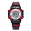 Waterproof LED Sports Alarm Date Digital Children’s Watch Children's Watches Vannobi Store Red 