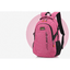 Waterproof Nylon Polyester Backpack Backpacks Cooperate Happily Store Rose red 