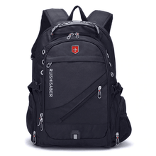 Waterproof Oxford Swiss Laptop Backpack Backpacks RUISHISABER Speciality Store Black 17 Inches