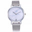 Women Stainless Steel Wrist-Watches Women's Watches Qstar Watch Store silver 