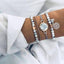 Women’s 4 in One Charm Bead Strand Bracelet With Variable Design Strand Bracelets HC Official Store Main color 