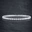Womens Colorful Zirconia Cube Sleek Tennis Strand Bracelet