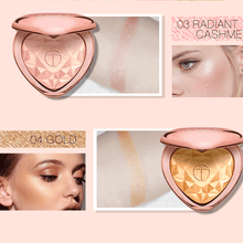 Women’s Heart-Shaped Skin Highlighter And Skin Bronzers Cream Bronzers & Highlighters O.TWO.O Official Store