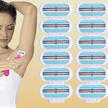 Women's Shaving Razor With Replacement Razor Head Razor AZDENT Industrial Co.,Ltd Store 