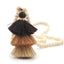 Wood Beaded 3 Layered Cotton Necklace Pendant Necklaces yumfeel Official Store Color5 
