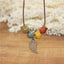 Wood Collar Stone Ceramic Necklaces Pendant Necklaces Miredo 