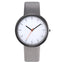 Yuhao Alloy Leather Quartz Watch Women's Watches 77 Queens Store Grey 2 